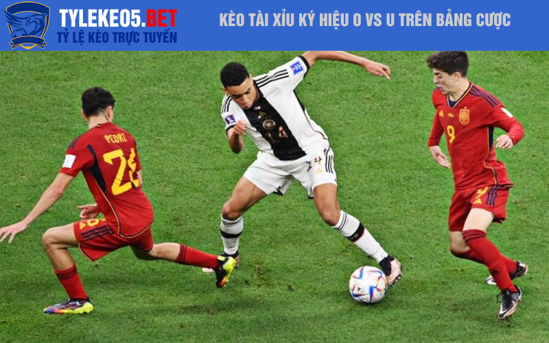 Kèo tài xỉu ký hiệu O vs U trên bảng cược